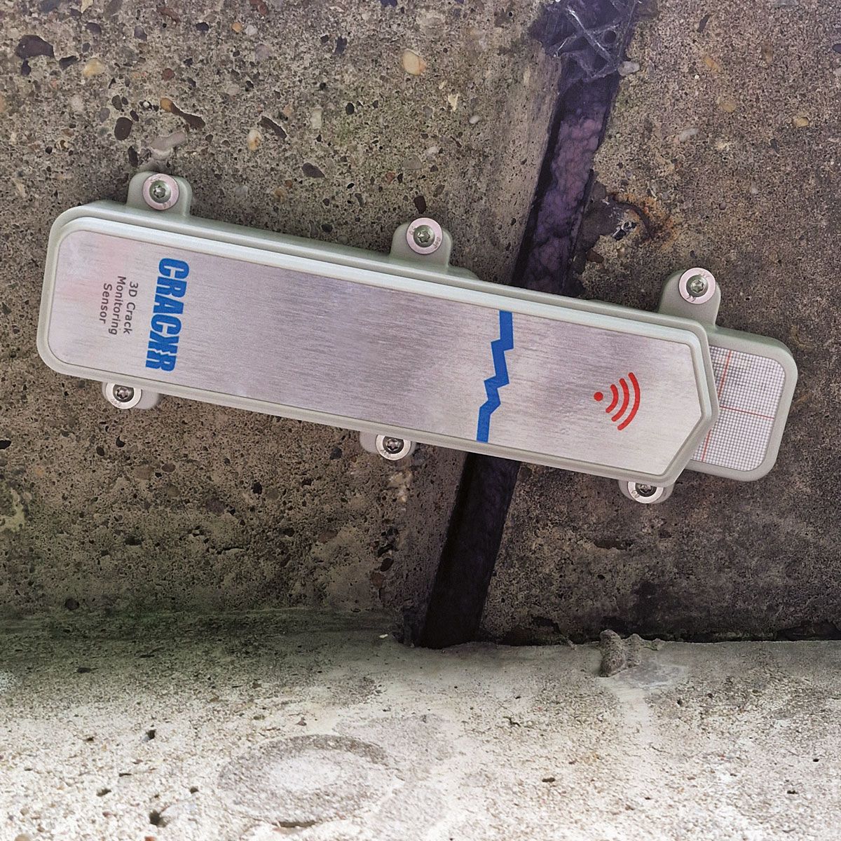 CrackR 3D digitaler Rissmonitor Sensor 
