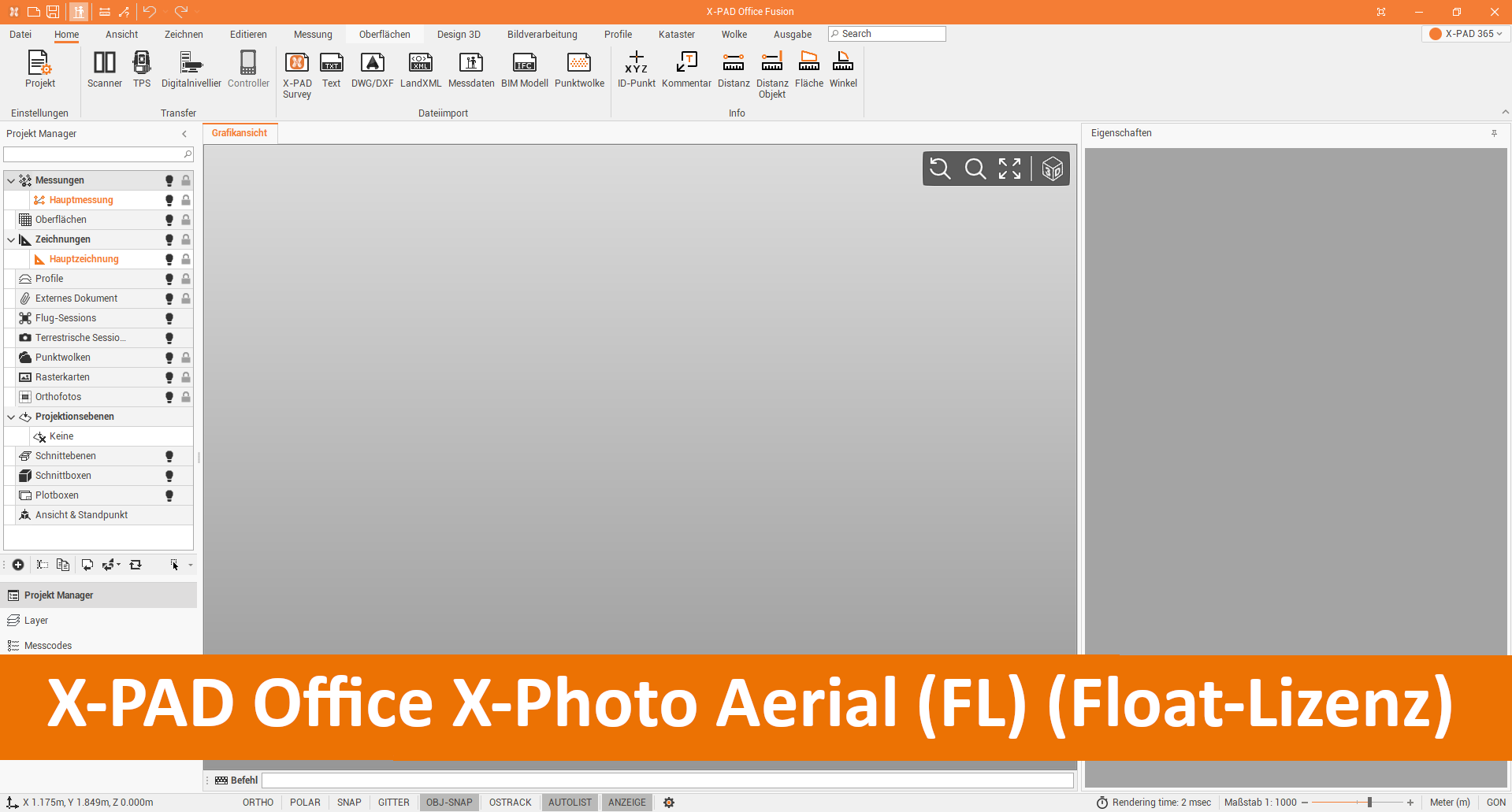 X-PAD Office X-Photo Aerial (FL) (Float-Lizenz)