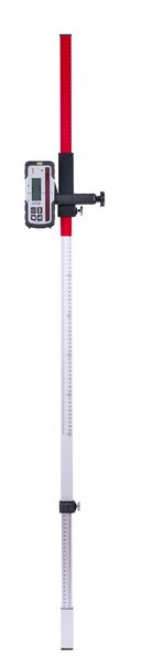 Laserlatte mit Gleitadapter-Schraubklemmung, L: 130-240cm