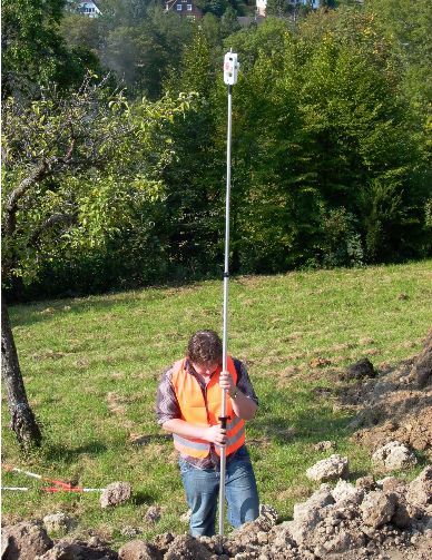 Verlängerung für Prismenstab, Leica/WILD-Anschluss, 50cm