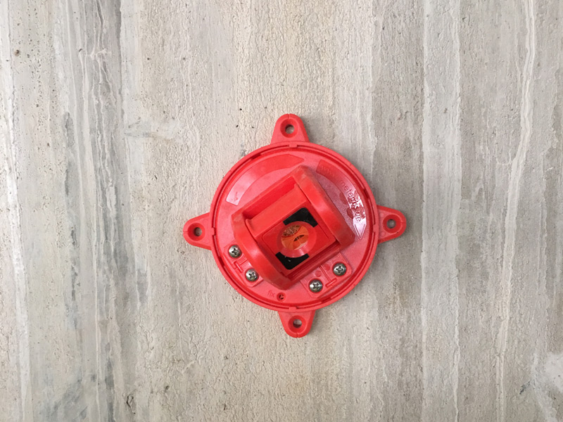 Miniprisma, Ø25,4mm, 360°drehbar, rot, magnetisch, KA 45mm