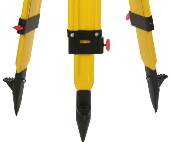 Holzstativ, schwer, 90-170cm, Kopf: flach, selbstschließend