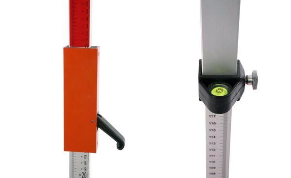 DECTO Empfänger für rote Punkt-/ Linienlaser, mit Halter