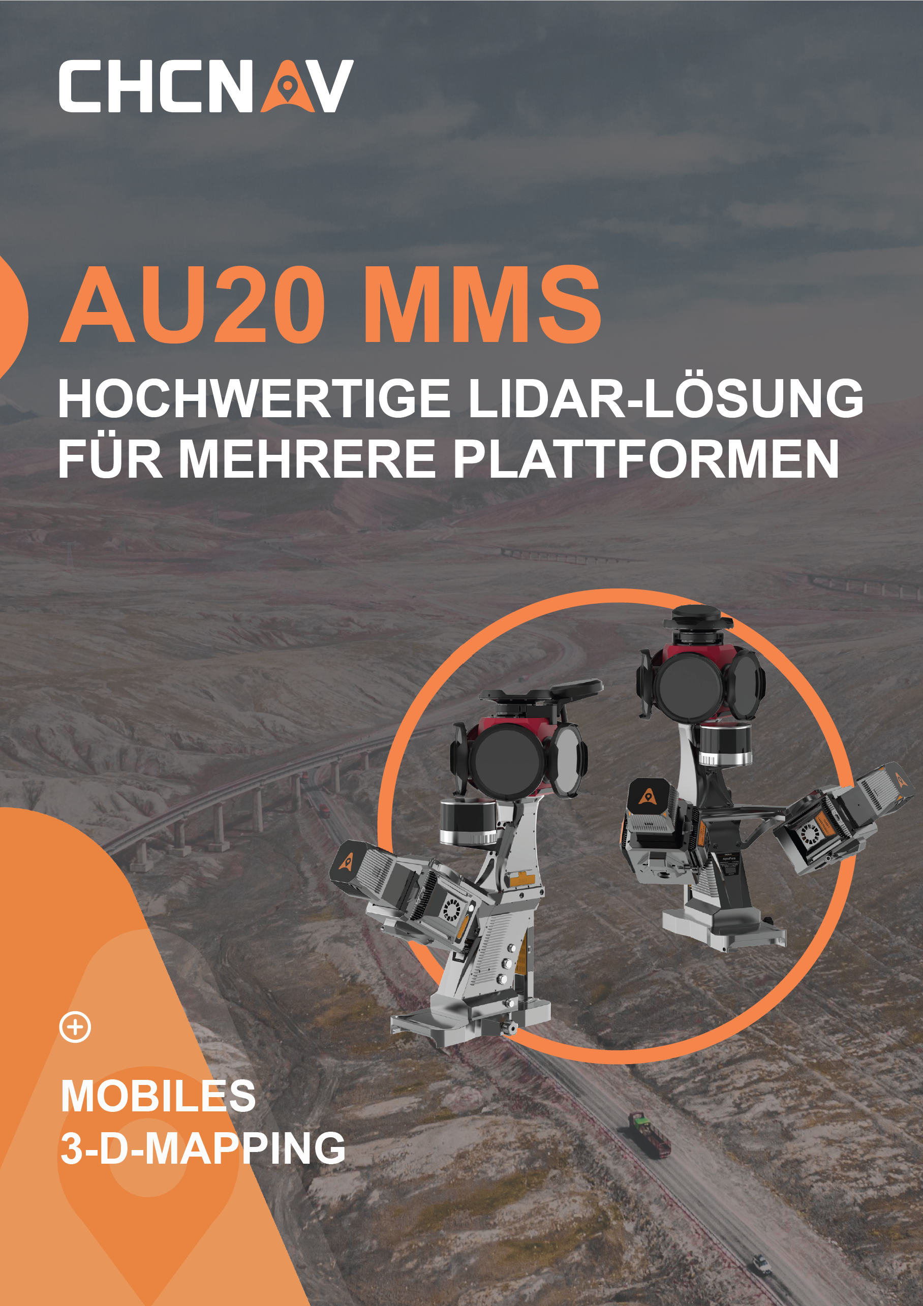 CHCNAV AU20 LiDAR System (Dual Head) + C7200