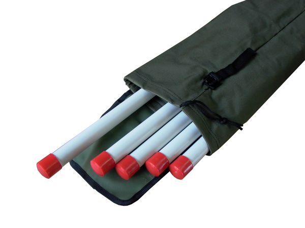 Fluchtstabtasche für 12 halbe Fluchstäbe á 1m