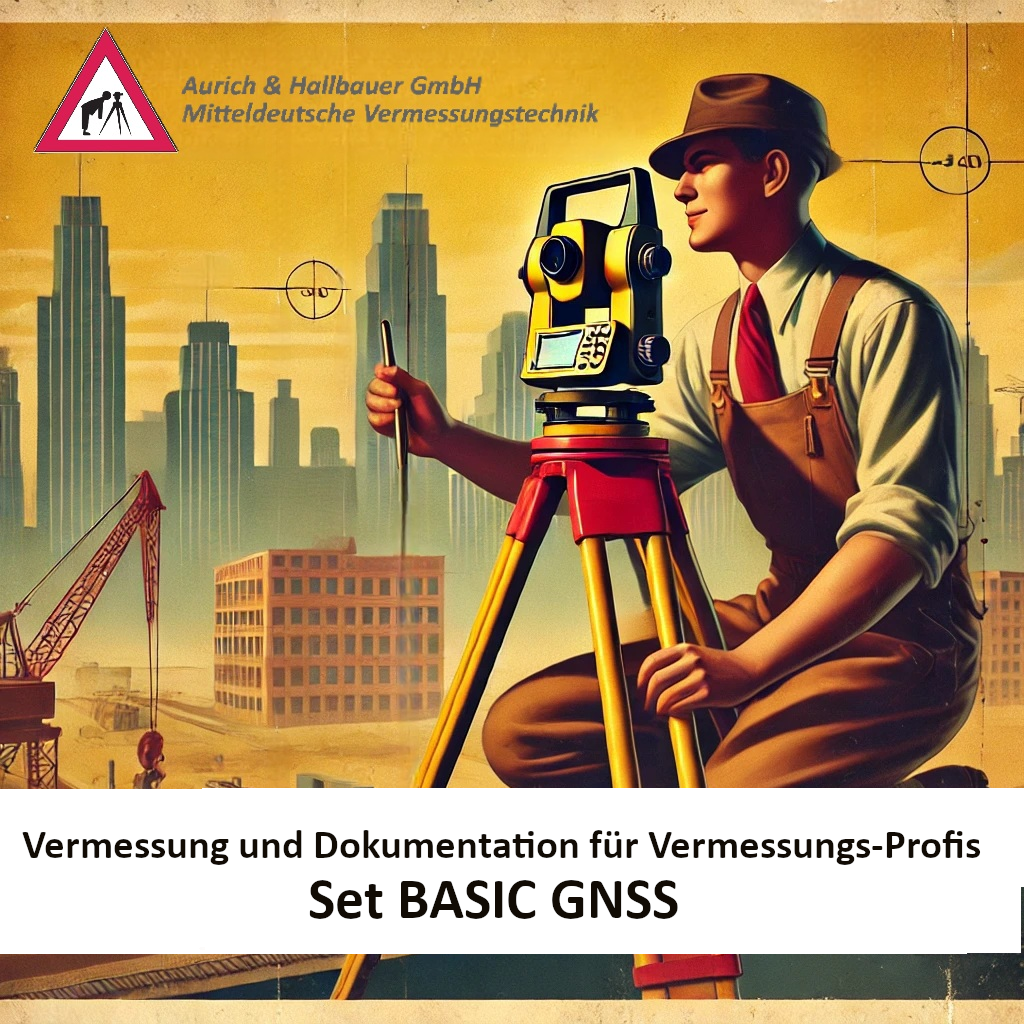 Vermessung und Dokumentation für Vermessungs-Profis - SET Basic GNSS  