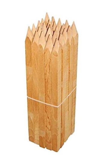 Holzpflock für Vermessung, 50cm x 4,5 x 2cm