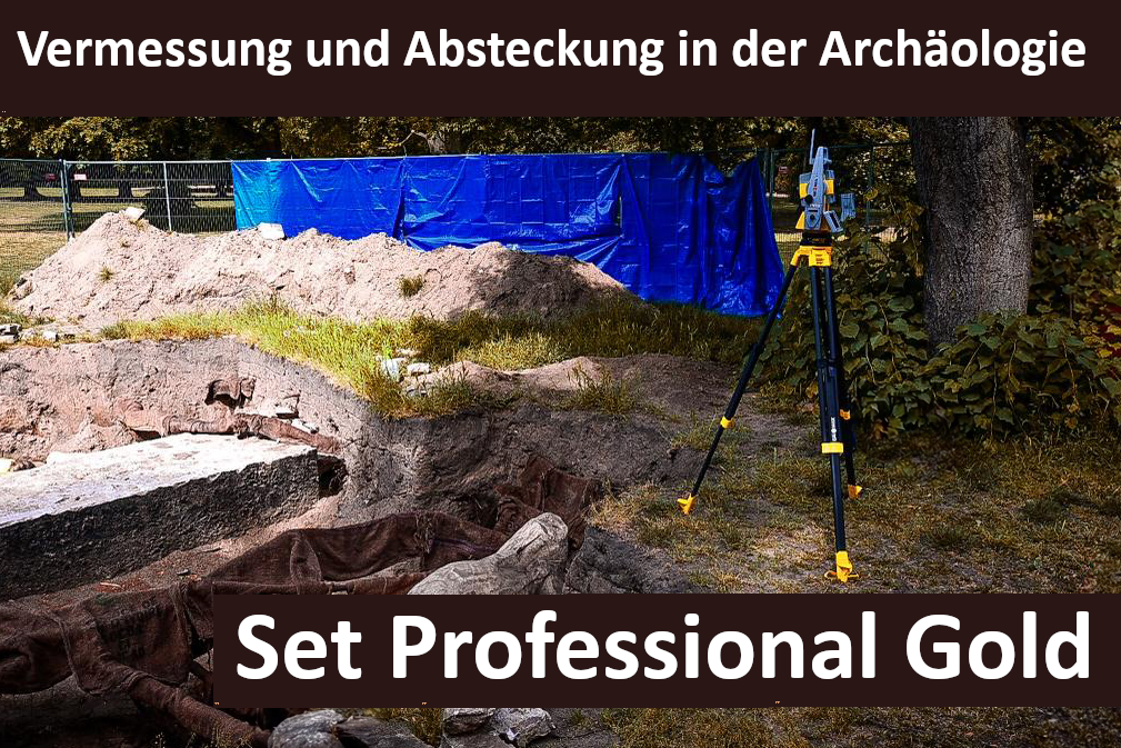 Vermessung und Dokumentation in der Archäologie - Set Professioal GOLD