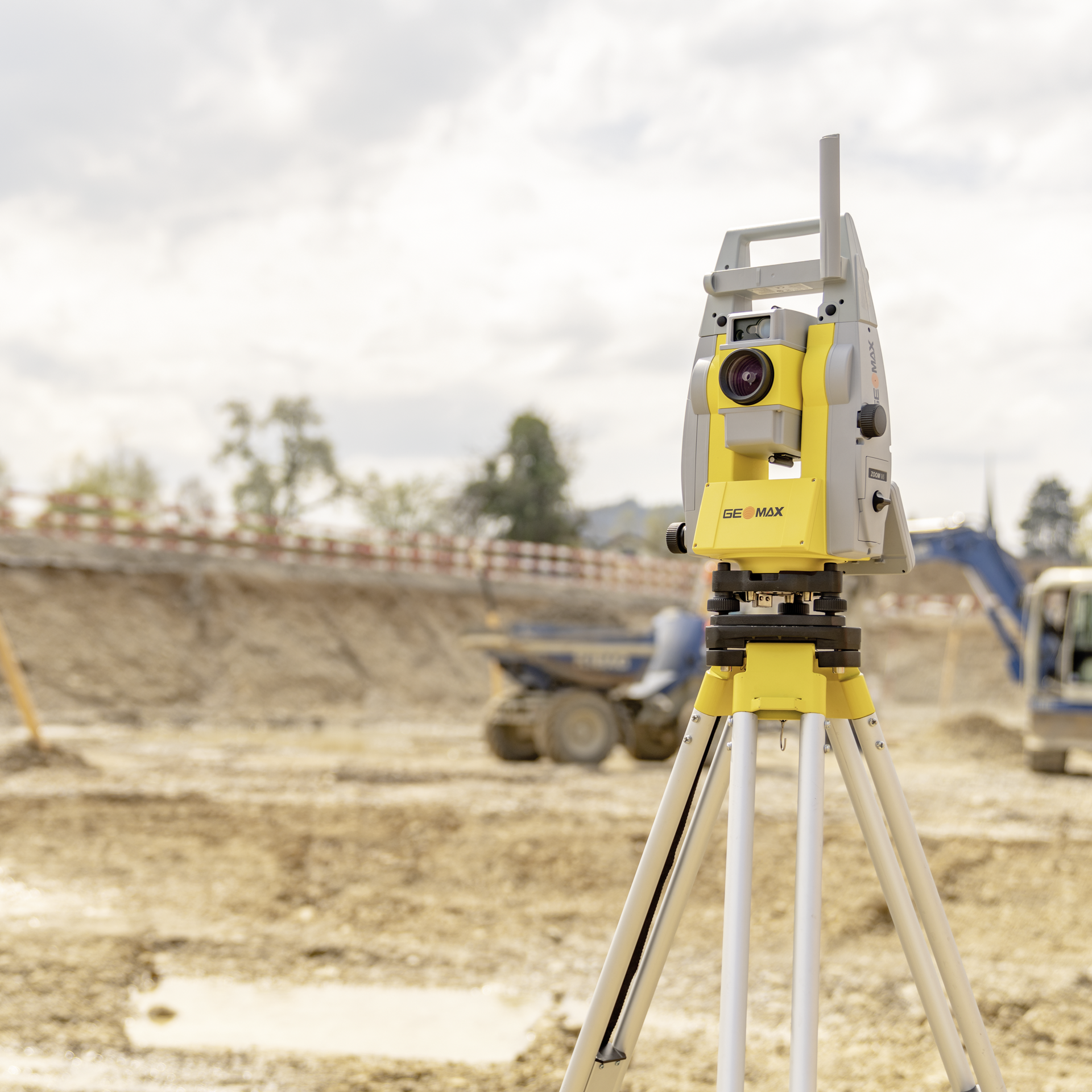 GeoMax Zoom95 R, 3", A5 Robotik Totalstation