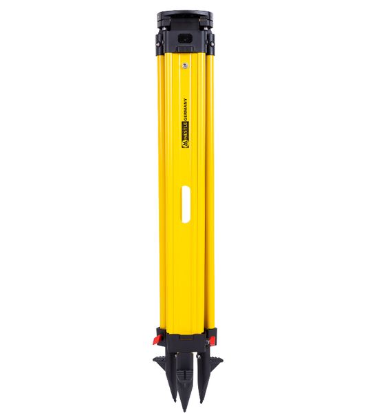Holzstativ, schwer, 90-170cm, Kopf: flach, selbstschließend