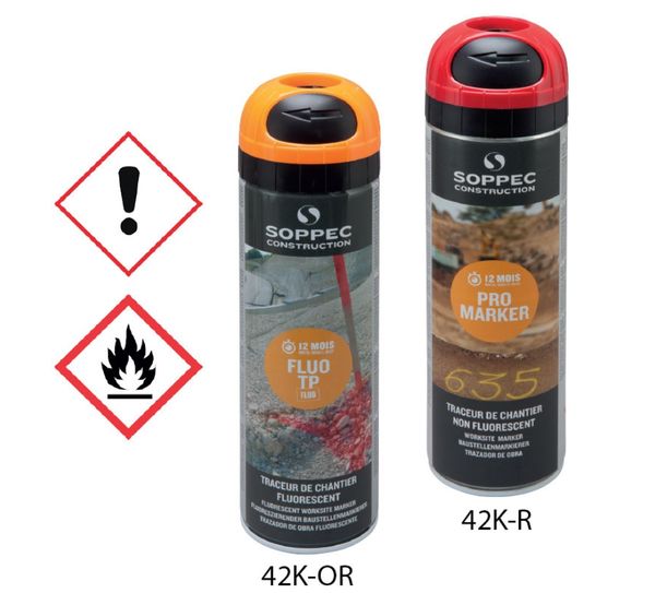 Markierspray grellorange