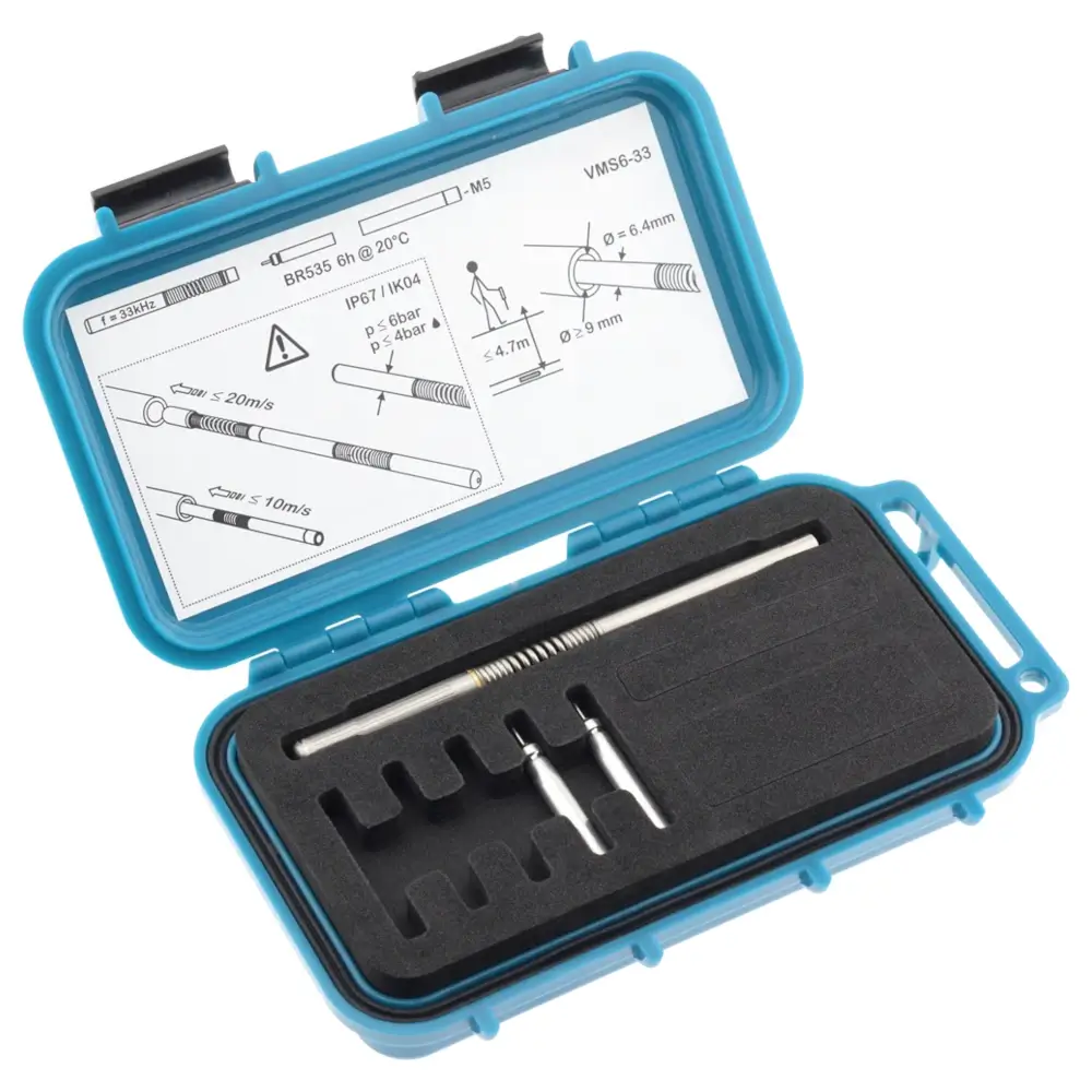 VMS6-33 Mikro-Sonde, 32.8kHz, Ø 6,4mm, M5